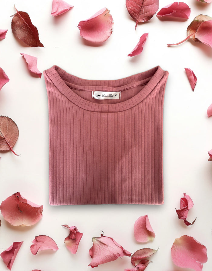 Blusa clavel - Color palo de rosa