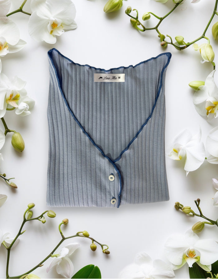 Blusa dalia - Color azul