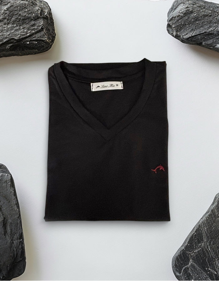 Camiseta abedul - Color negro