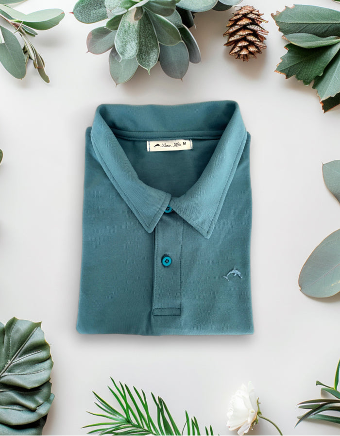 Camiseta pino - Color azul