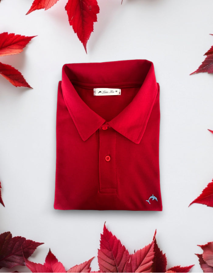 Camiseta pino - Color rojo