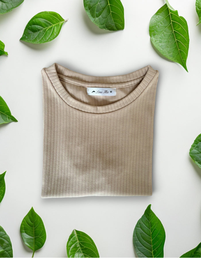 Blusa clavel - Color beige